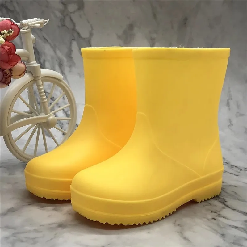 Waterproof Shoes Toddler Boy Light Up Rain Boots Kids Boots
