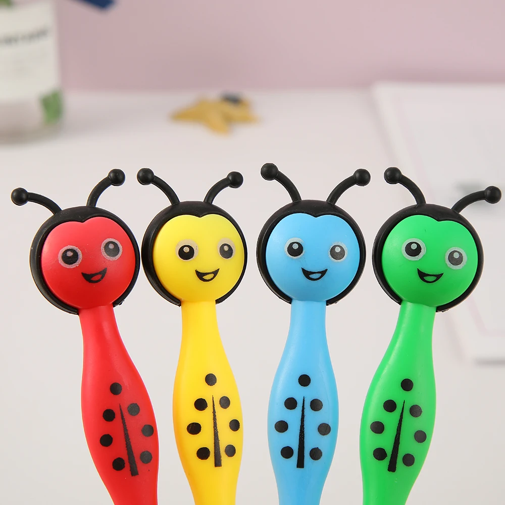 Manufacturers Supply Bee Ball-point Pen Children Stationery Creative Shape Cartoon Pen
