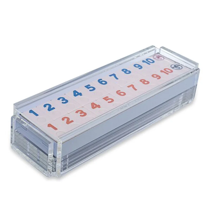 Lucite  Backgammon Mahjong Tic Tac Toe Game Custom Acrylic Rummiku