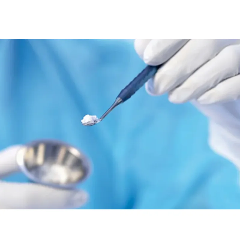 Pulvis Osstem SureOss/OsteOss pro Grafto Oseo Implantorum Dentalium, Pulvis Medicinalis Collagenos pro Reparatione, Materialis pro Grafto Oseo, Absorbibile