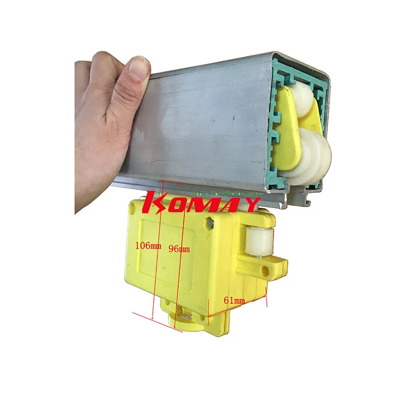 KOMAY 4P 5P 50A 80A 100A Current Collector For Crane Equipment