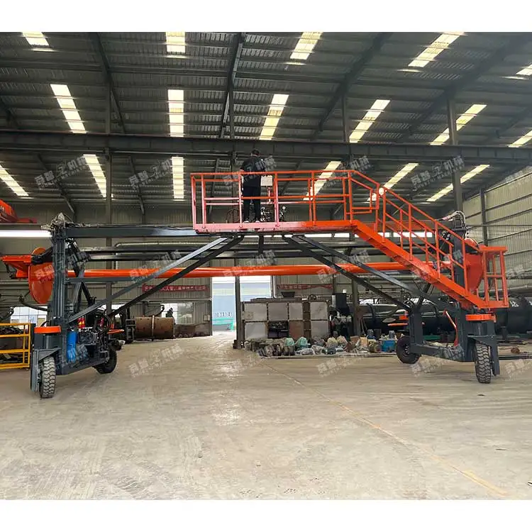 Compost Fertilizer Making Machine Food Waste to Organic Fertilizer Compost Machine Compost Windrow Cover Roller