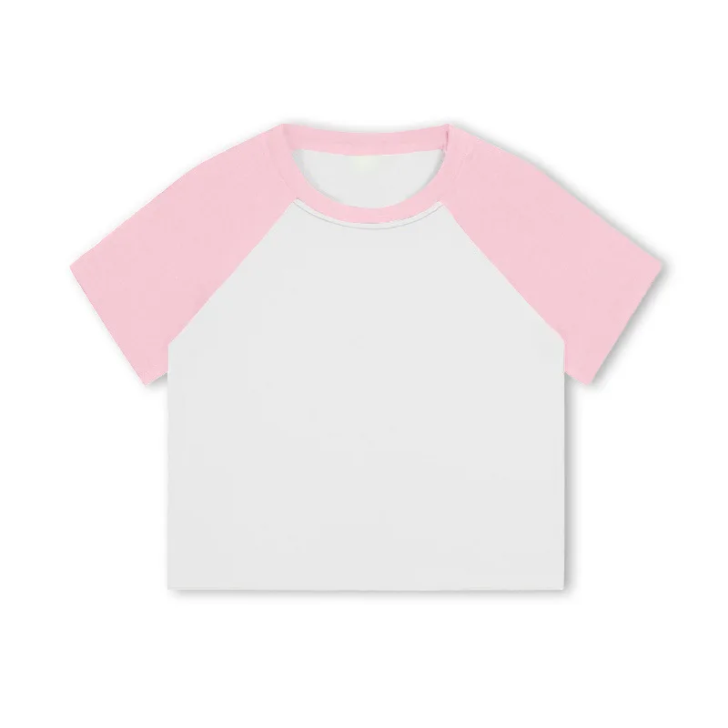 トップス OE LOGO RAGLAN L/S TEE PINK Long-sleeve T-shirt adidas BER 22 LS Tee W - Top4Running.com