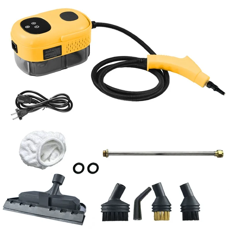 Buy 2500W Electric High-Pressure Handheld Steam Cleaner – Portable Car Steamer for Detailing, High-Temperature Steamer for Home, Kitchen in Dubai, UAE | (00131169