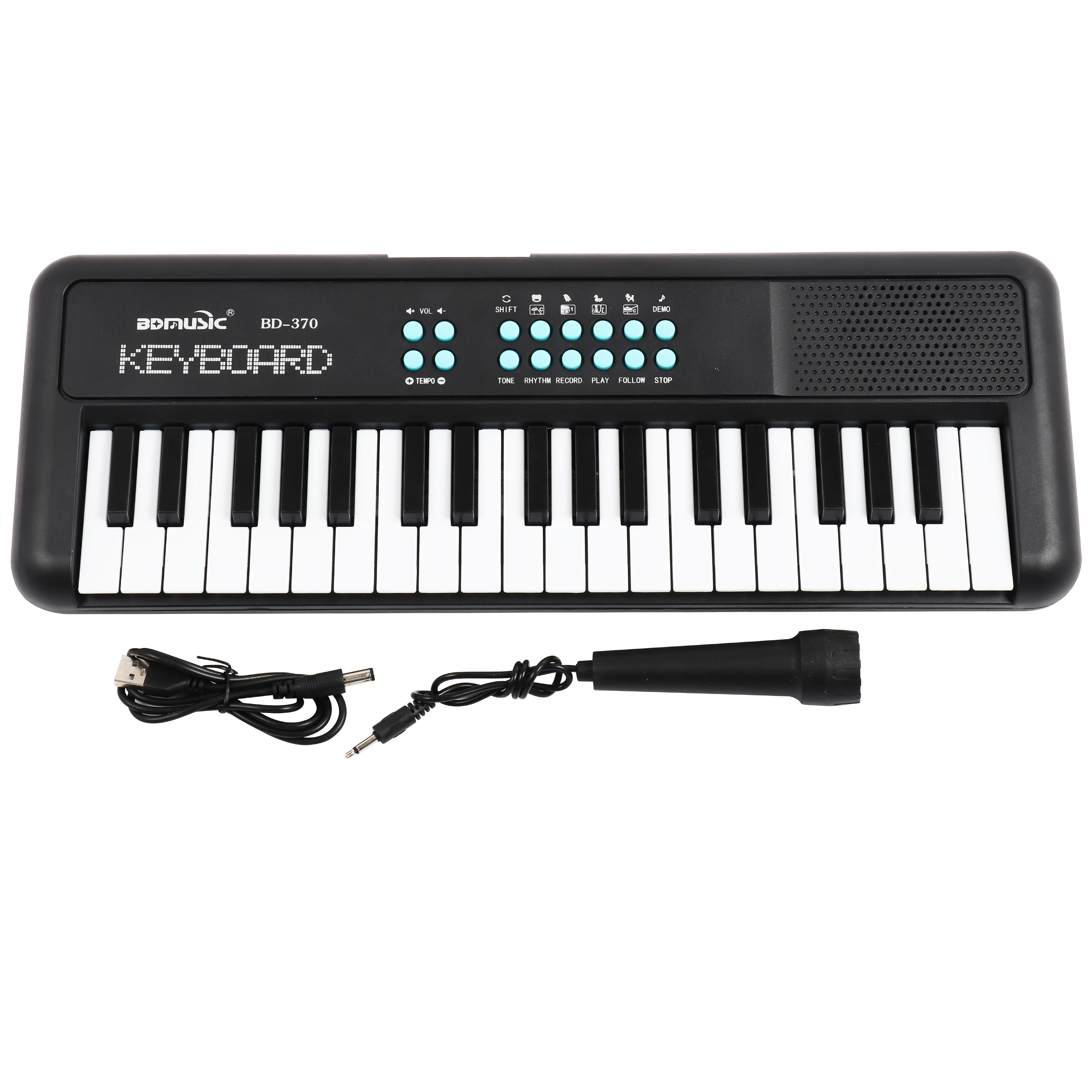 37 Key Portable Toy Musical Instruments Electronic Organ Keyboard for Kids supplier