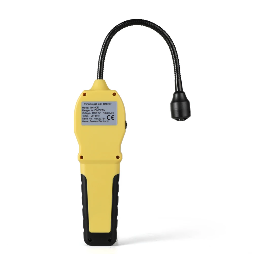Bosean Highly Sensitive Detection HD LCD Color Screen Display Gas Leak Detector Combustible Ch4 Gas Detector