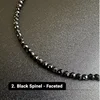 2. Black Spinel - Faceted