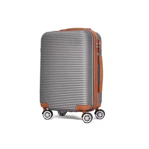 Cheap Custom Durable Waterproof Unisex Big Size Abs Luggage Trolley Carry on Luggage Smart Suitcase With Wheels