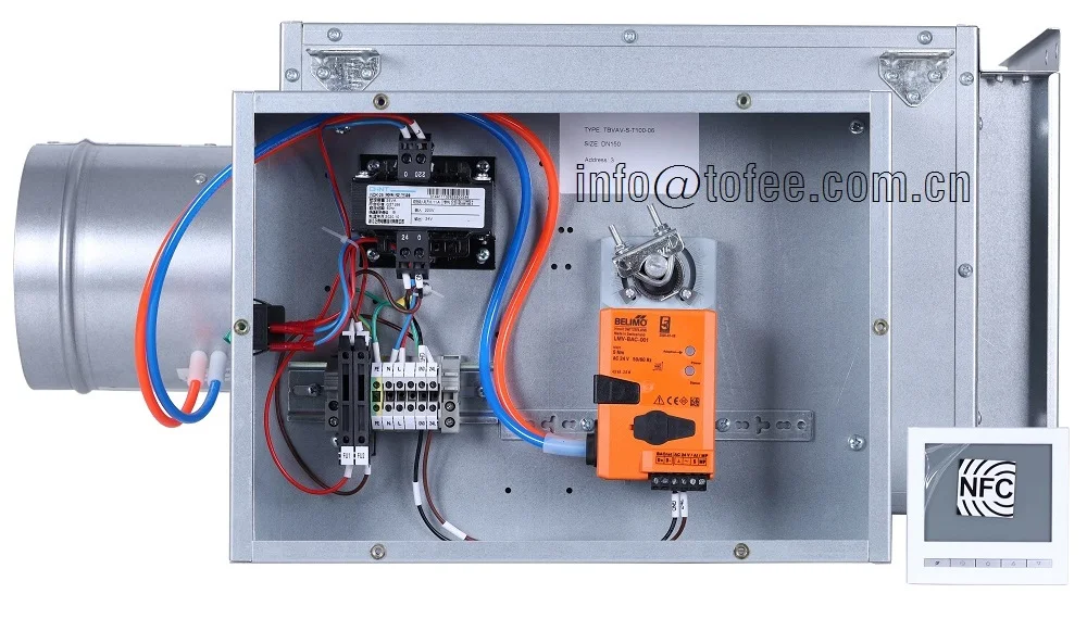 Pressure Independent Round Single Duct Vav Terminal Box Buy Variable