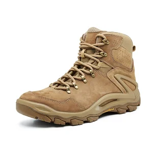 Hanagal OEM ODM Comfortable Soft Tactical Boots for Men Waterproof Non-slip Desert Shoes