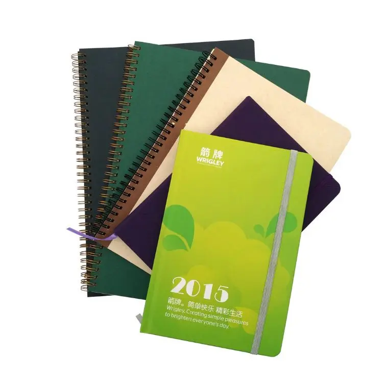 Custom Paper School Composition Notebook Planner A4 A5 with Printing Subject College Ruled Spiral Notebooks