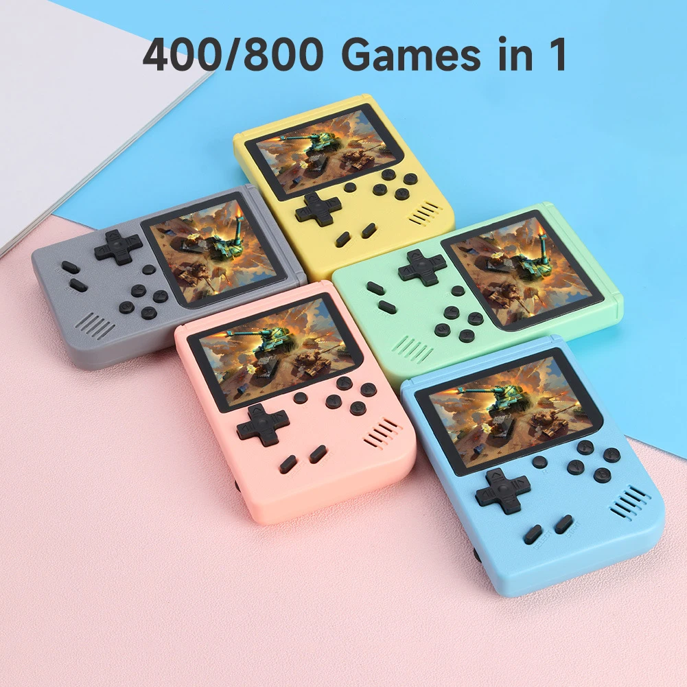 Портативная игровая мини-приставка 3 0 дюйма TFT цветной экран 400 в