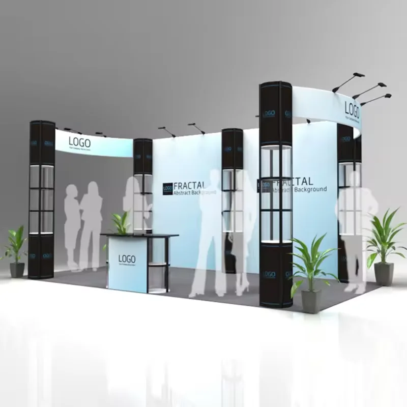 Tian Lang Fàbrica Custom Booth Disseny Modular Exhibition Booth Trade Show Display Booth For Trade Show