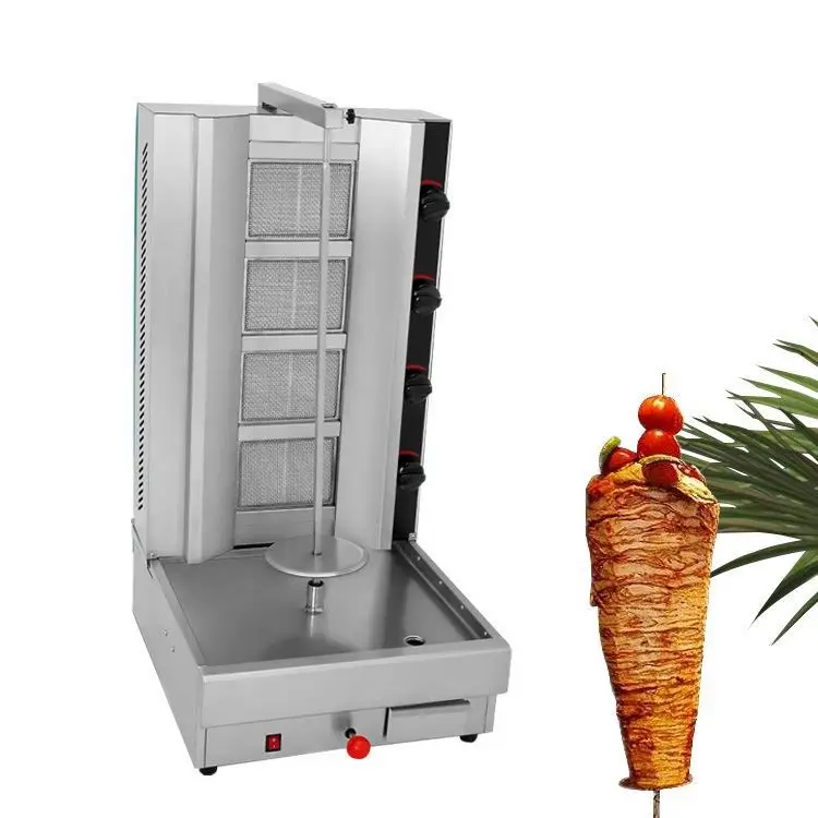 Cheap Factory Price Shawarma Machine for Sale	turkish Doner Kebab Gas Shawarma Automatic Grill Making Machine Made in China