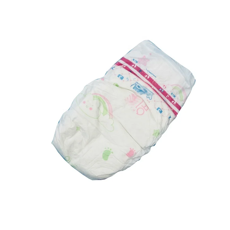 Fluffy Pulp and SAP Economic Best Selling Products Sweet Baby Diaper