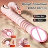 Pink(Thrusting Dildo Rabbit Vibrator)
