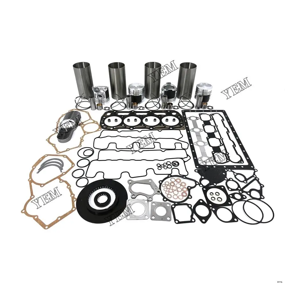 Best Quality Engine Overhaul Kit With Bearings Piston Rings Liner Cylinder Gaskets For Shibaura N844