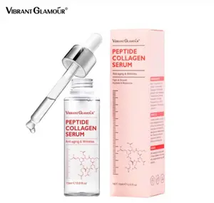 Boost Anti Face Aging Facial Private Label Moisturizing Pure Wrinkle Peptides Retinol Custom Skin Care Collagen Serum Peptide