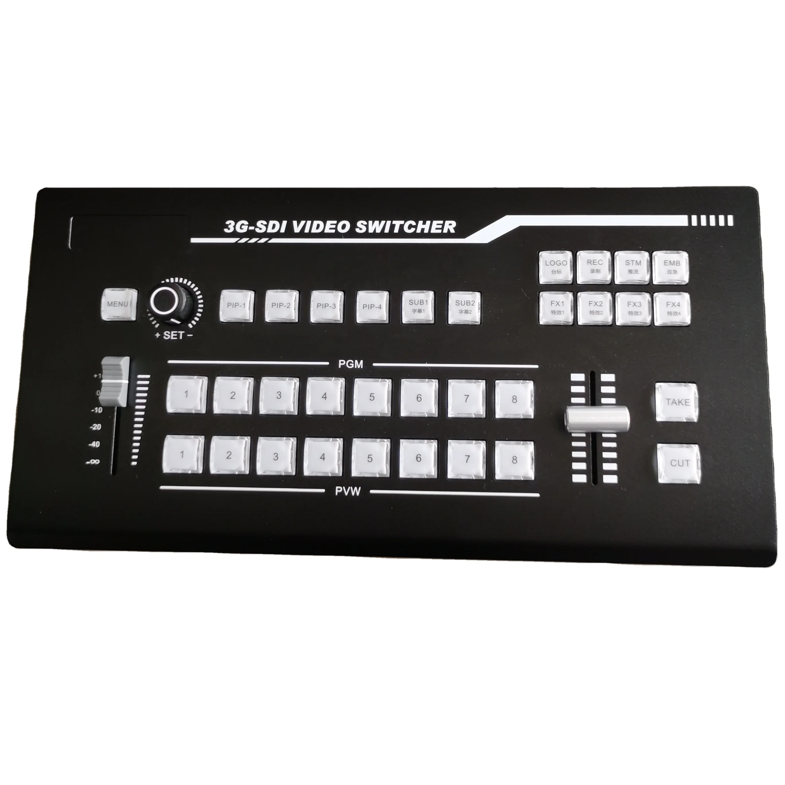 Atem Mini Pro Video Switcher - 8 Channel SDI-HDMI Mixer