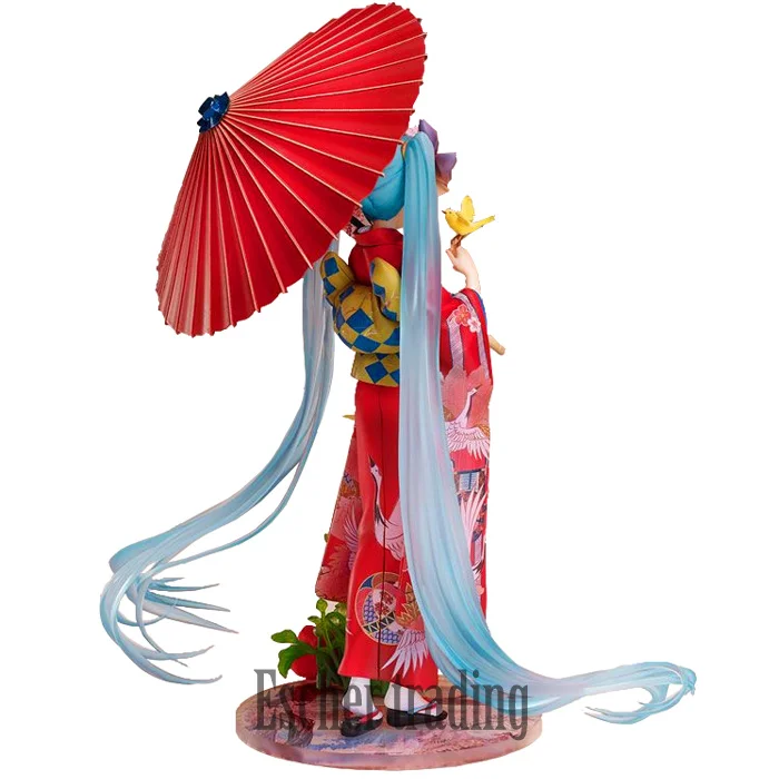 Цветное кимоно 1/8 фигурка сильнее Мику