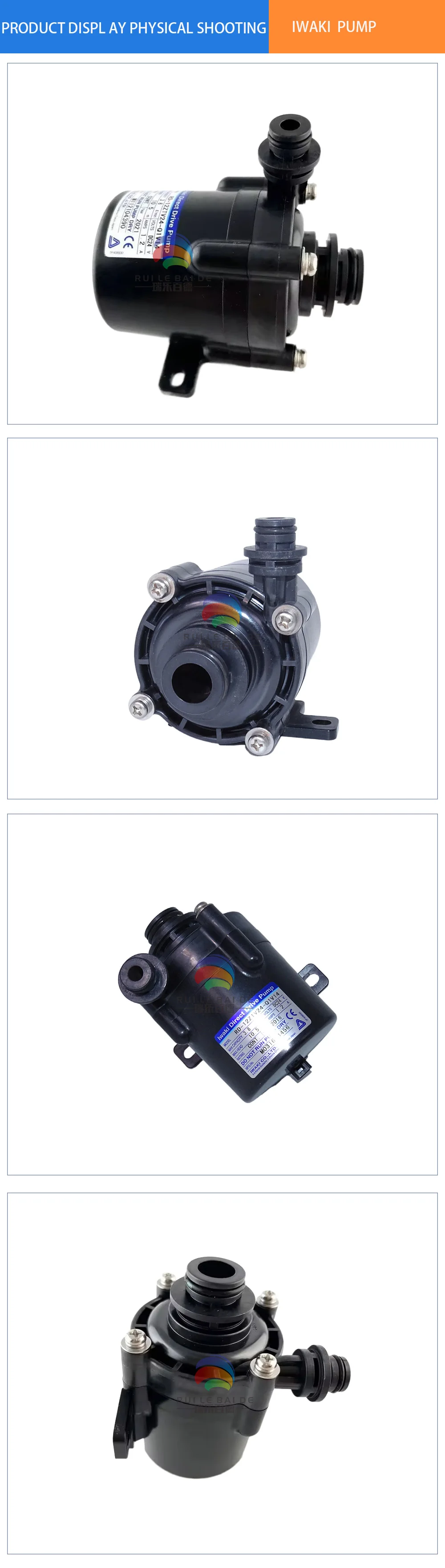 Original Iwaki Direct Drive Pump Rd-12ztv24-q1v14 Centrifugal Pump ...