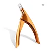 Pac-06+u-shaped straight scissors - 03 # gold