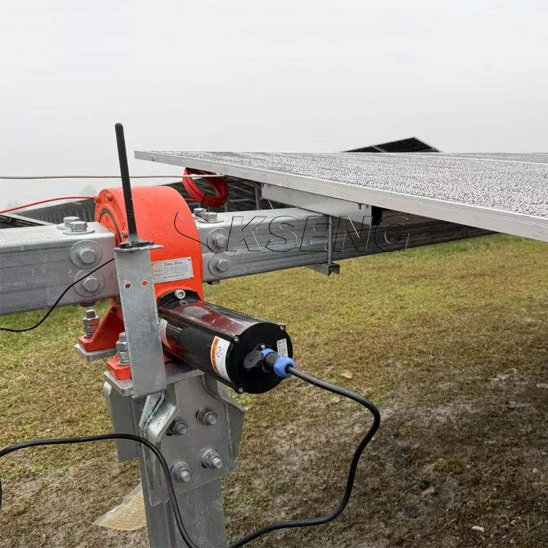 Single Axis Automatic Solar Panel Tracker System Slewing Drive Solar Tracker with High Visibility in Search Engine Results