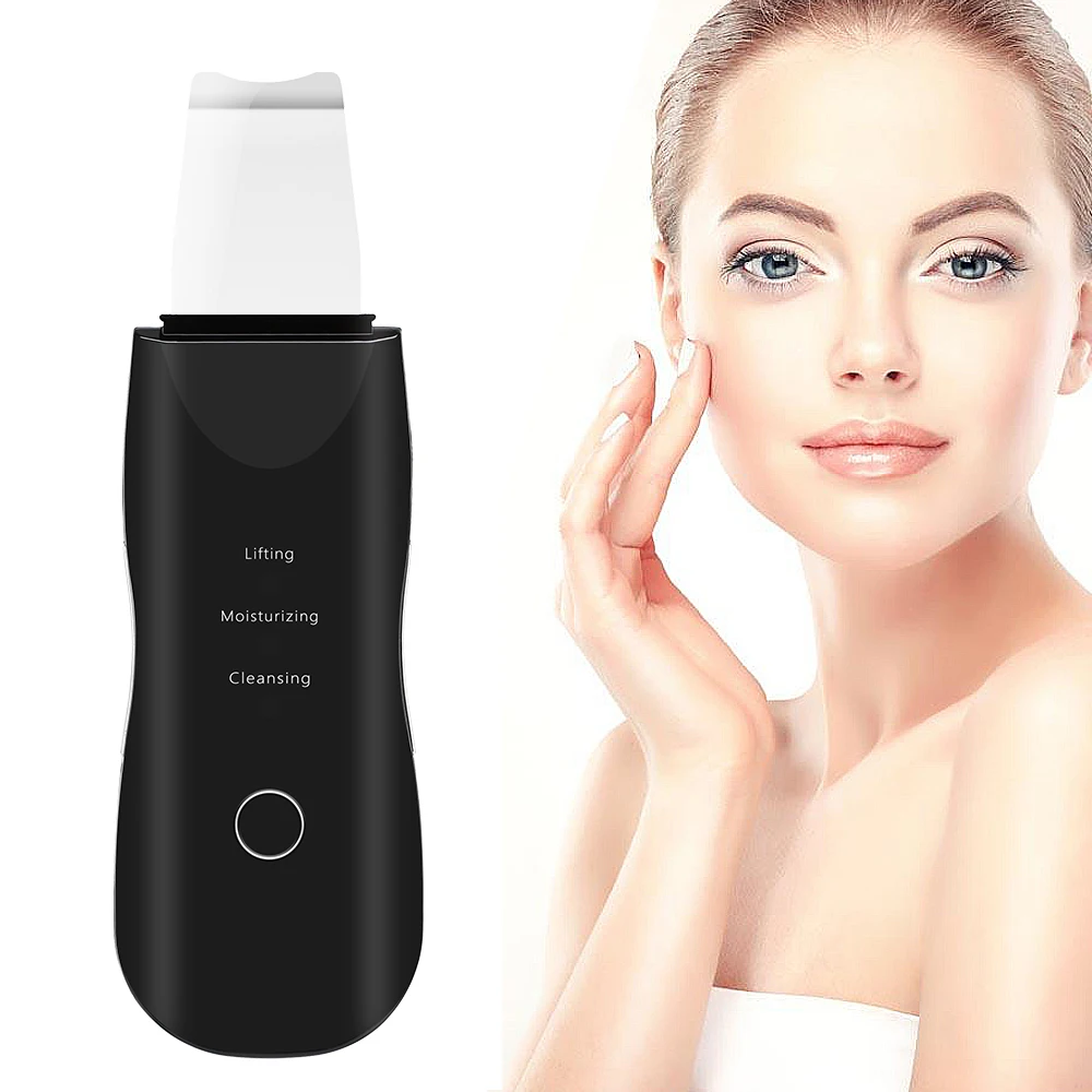 New Style  Cheap Personal Care White Black Ultrasonic Ion Professional Skin Scrubber.jpg
