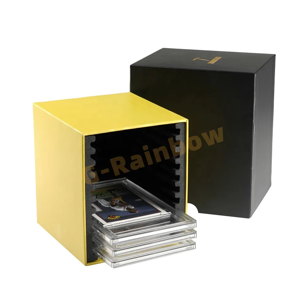GradingCard Storage Holder Trading Card Game Deck Box Recycle Slotted  Graded Card Box