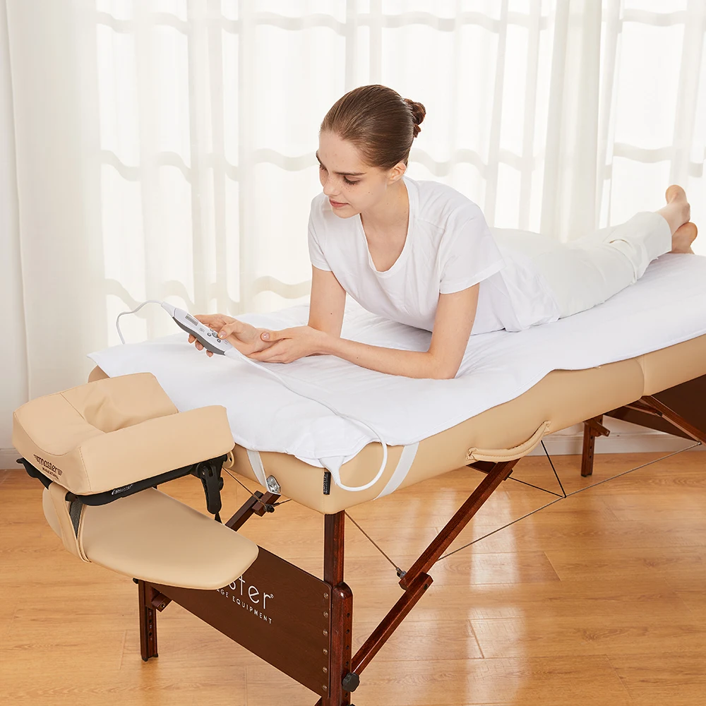 Mt CDR2 Factory Direct Popular Deluxe 3 Heat Setting Massage Table Warmer Electric Warmer Pad Electric Blanket for Massage Table