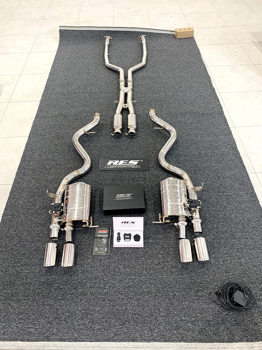 For Bmw M3 E90/e92/e93 4.0 S65 Stainless Steel Valves Exhaust Catback