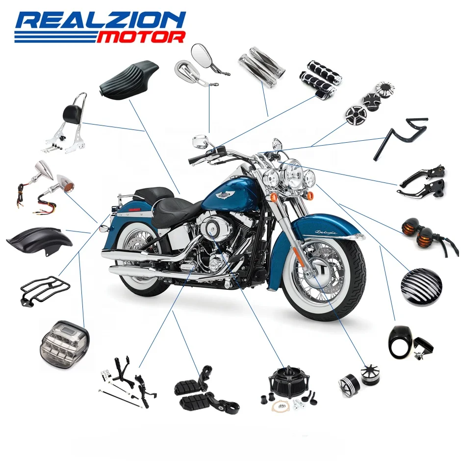 Wholesale REALZION Motorcycle Body Parts Wholesale Chinese Racing Customized HARLEY From m.alibaba.com