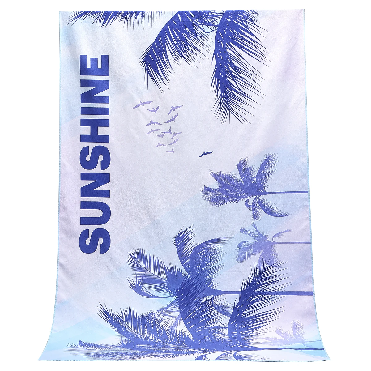 Top sale high quality hawaiian digital printing custom logo beach towel