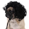 Peluca Afro Negra para Perros 80g