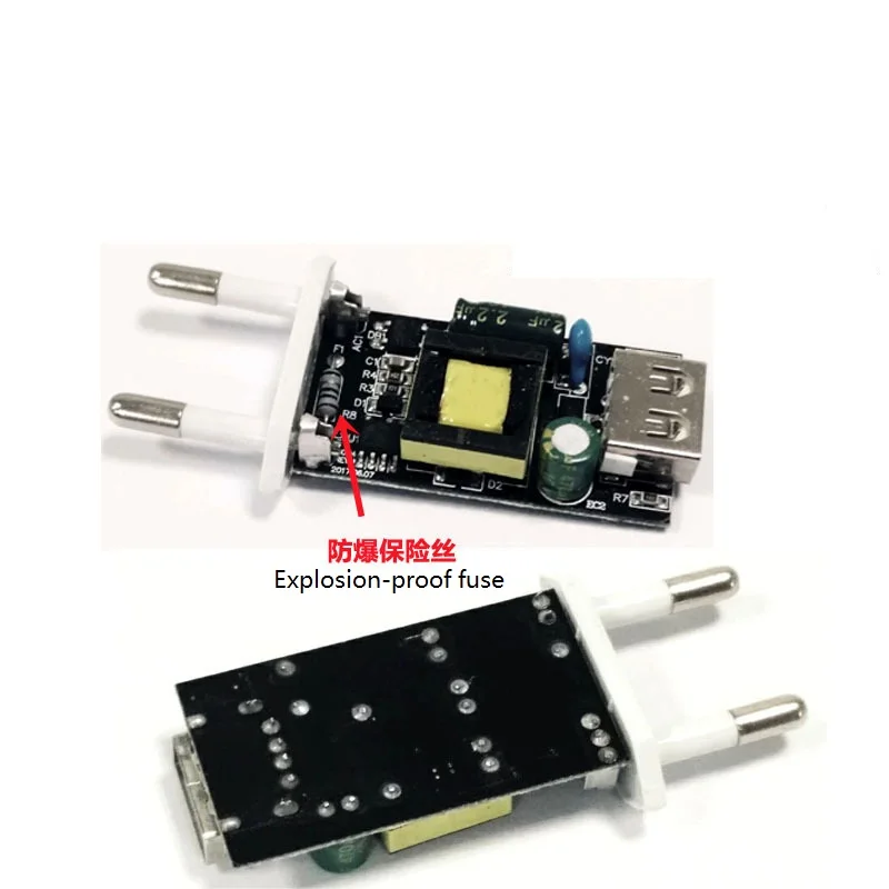 European Standard Adapter 4th Generation USB 5V1A Charging Head Mobile Phone Universal Charger
