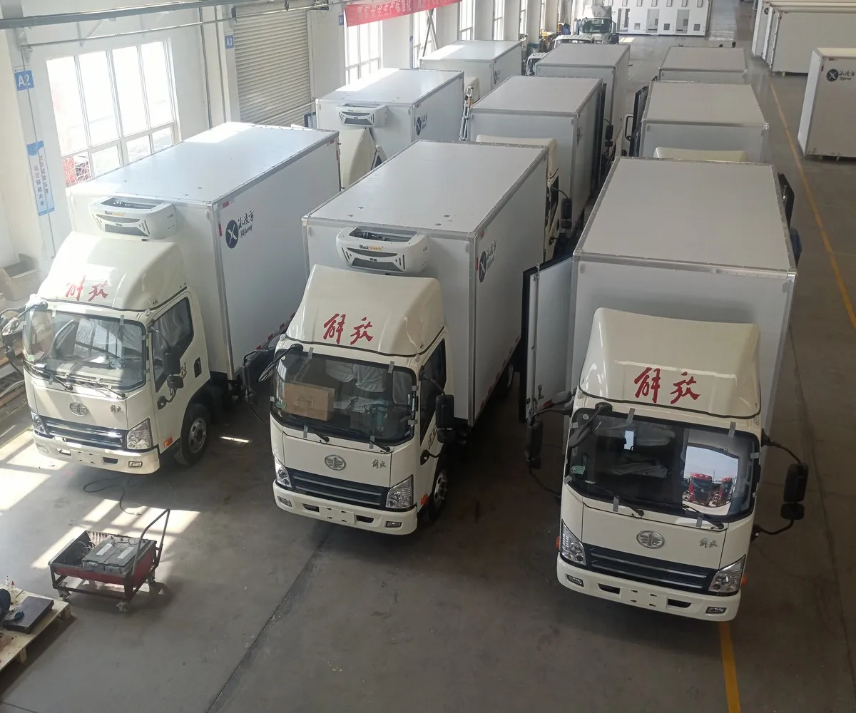 Мини-рефрижератор FAW 4x2 1t 1,5 t 2t