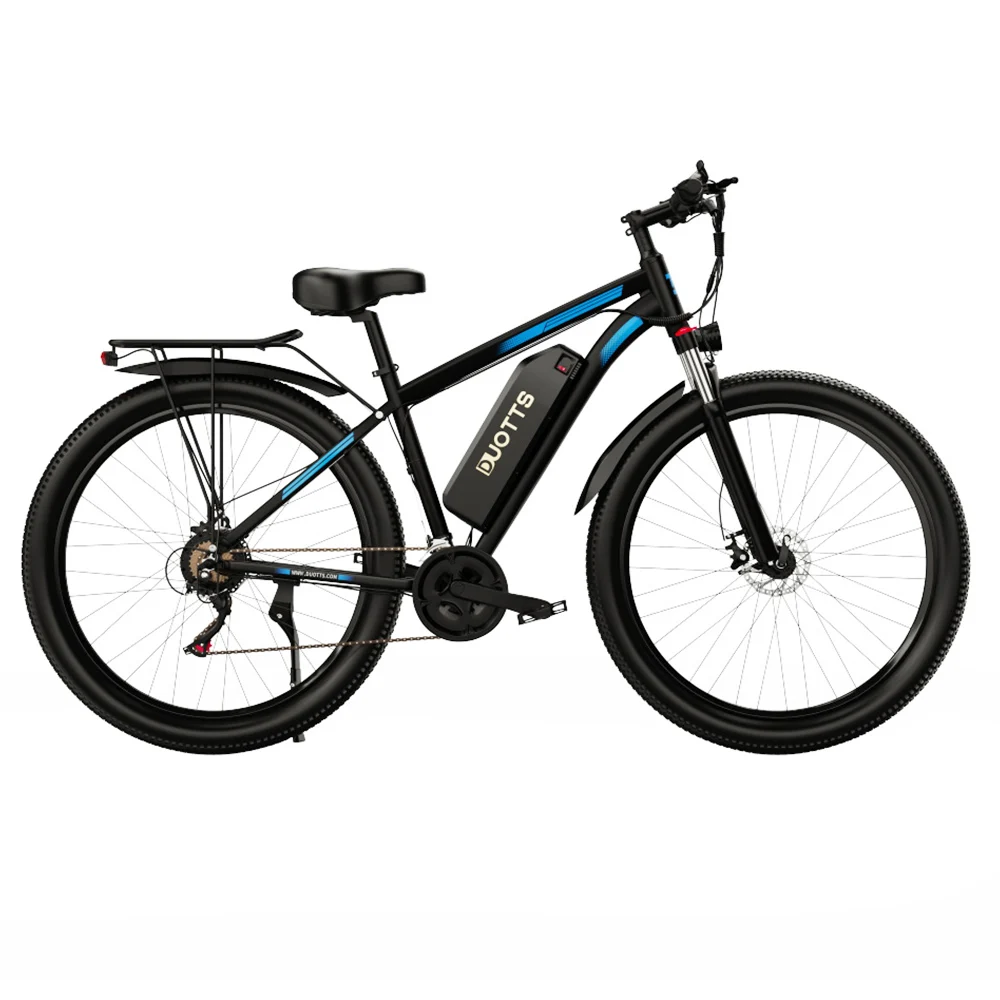 DUOTTS C29 Elektrofahrrad 750 W Elektro-Mountainbike mit Hinterradrack 48 V 15 Ah-Akku 50 km Reichweite 50 km/h Max-Geschwindigk