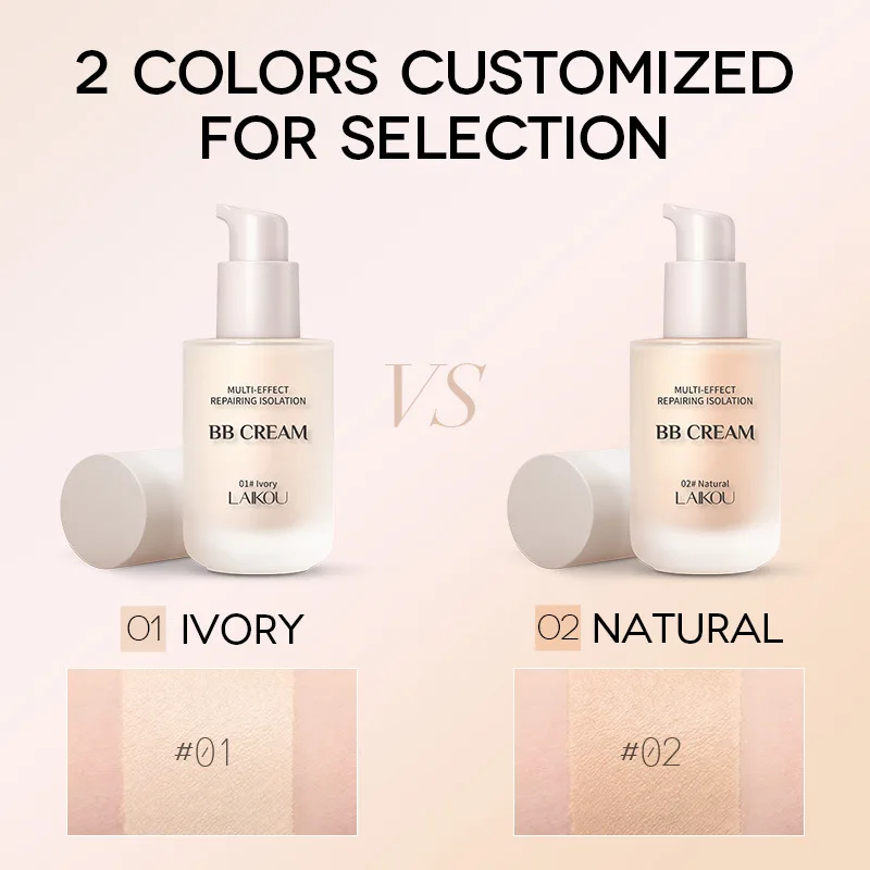 Wholesale Cosmetics Bb Cream Moisturizing Concealer Liquid Foundation Multi Effect Make up BB Cream