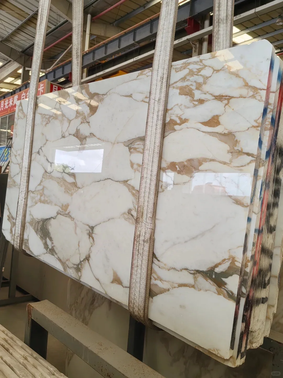 product modern luxury kitchen vanity top natural fish belly golden marble island platform white marble countertop and dining table top-4