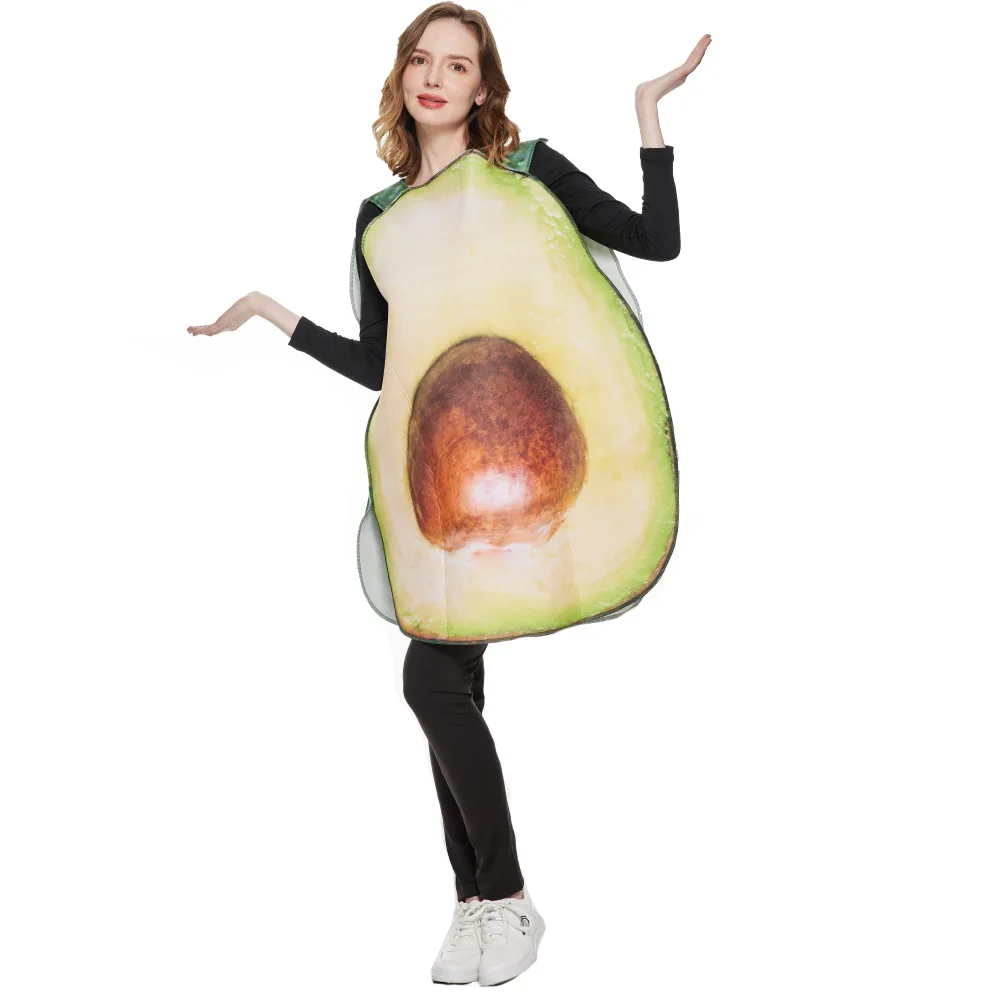 Delantal De Aguacate Unisex – Disfraz Divertido Para Festivales Y Fiestas
