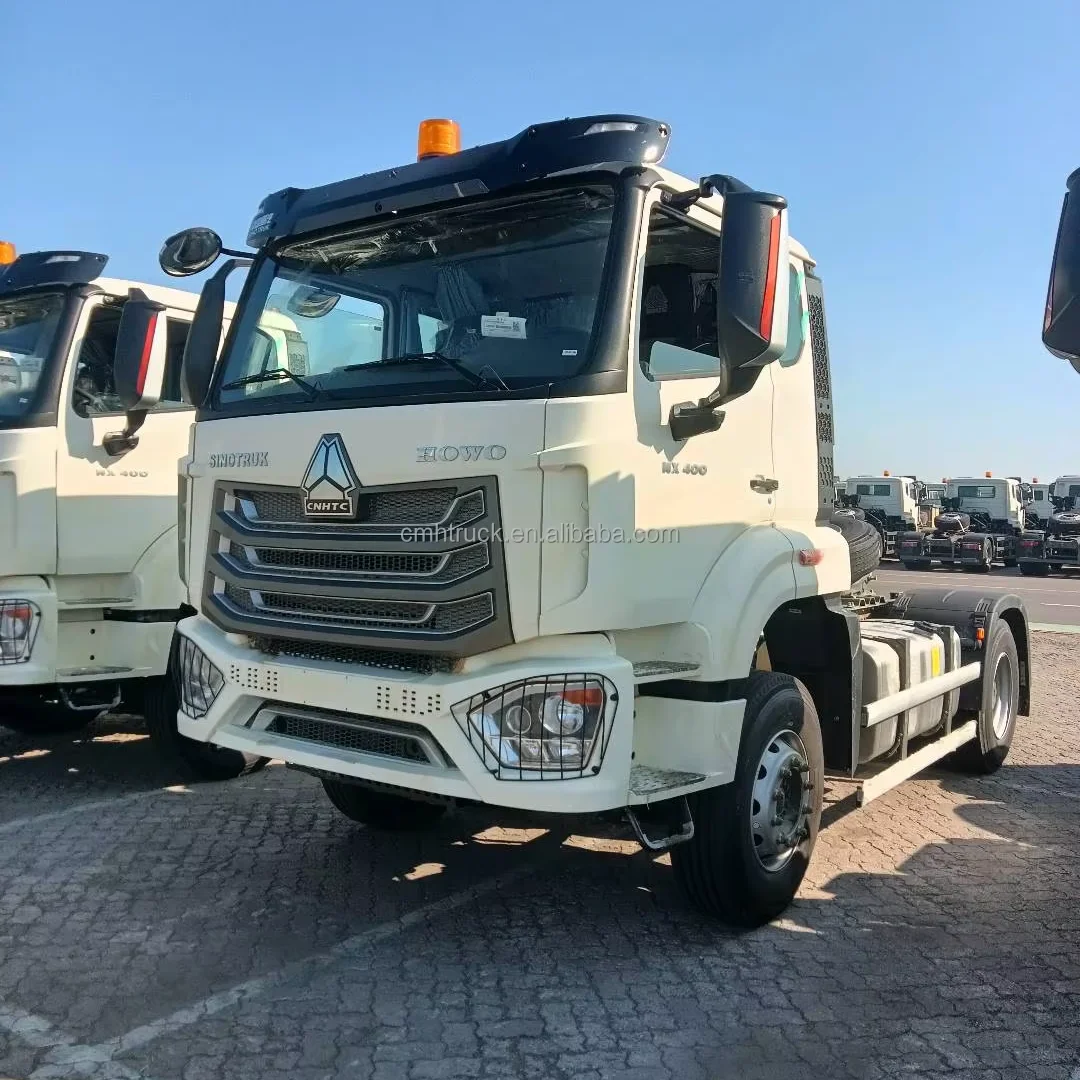 White 4x2 Sinotruk Howo 4x2 NX N7g 440hp Tractor Truck Head for Saudi Arabia