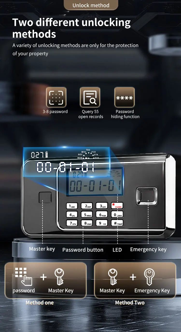 CEQSAFE High Security Mini Safe Box With Digital Keypad for Hotel Room supplier