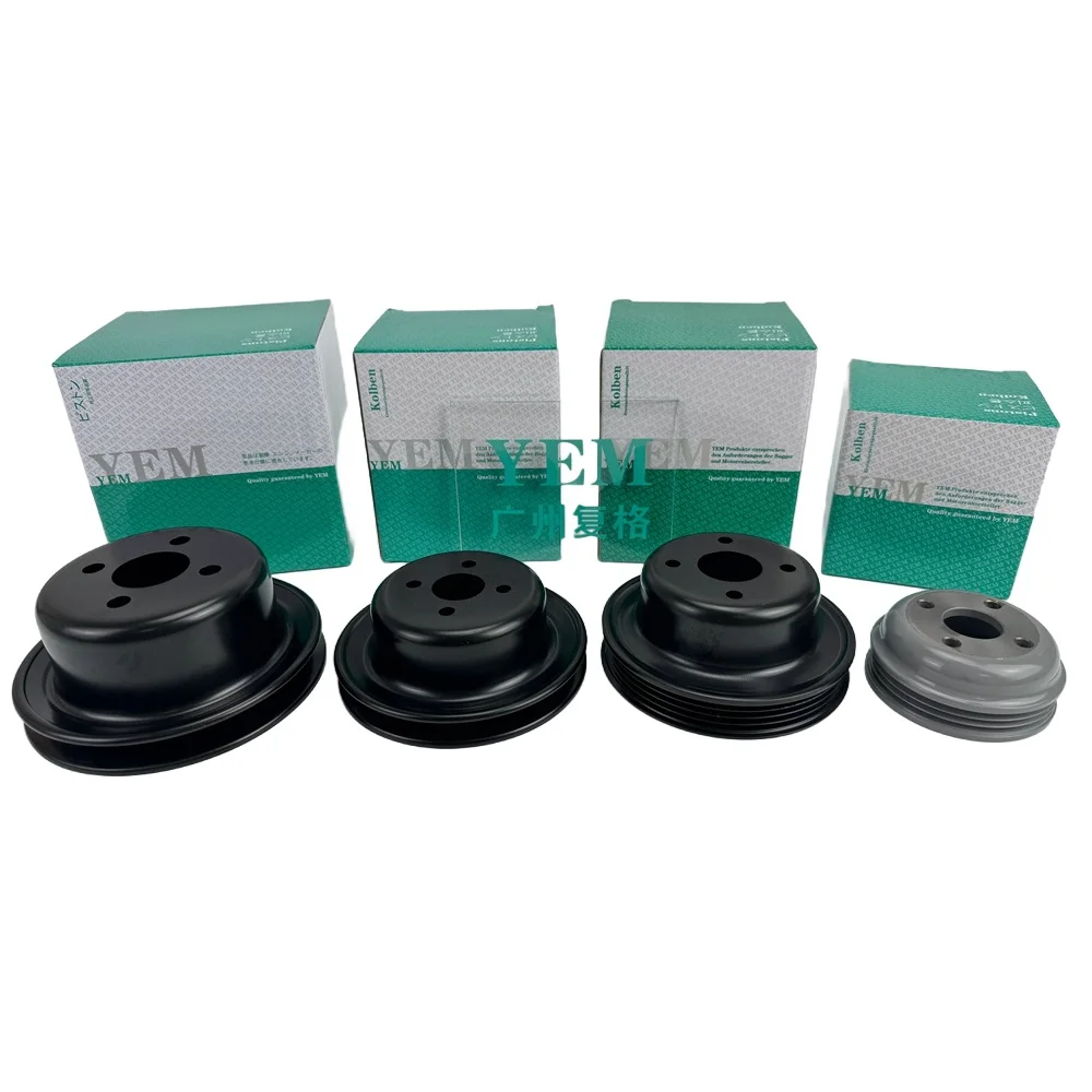 K4B K4C K4D K4E Fan Pulley for Mitsubishi Diesel Engine Parts