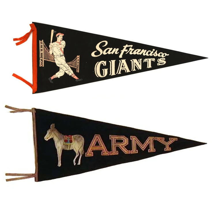 Vintage San Francisco Giants Felt Flag Pennant