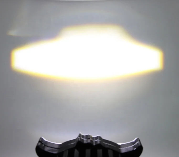Competitive Prices Owl Design Thick Size 45mm Dual Color Led Fog Light Headlight Led Auxiliary Spot Led Lights for Motorcycle