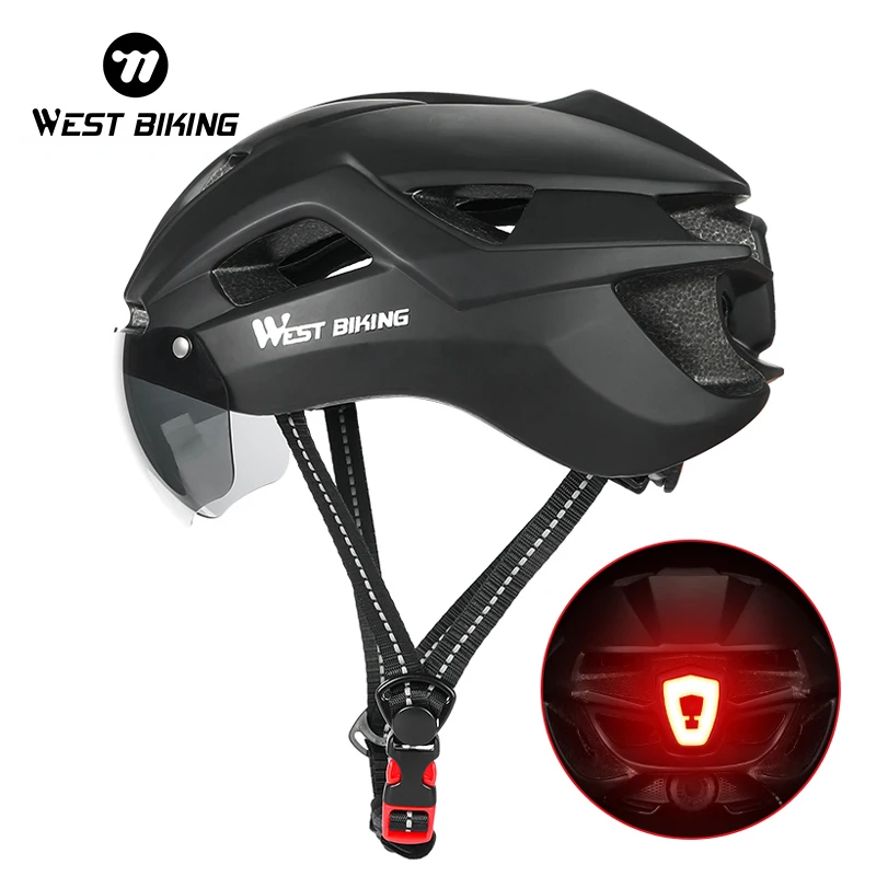 Casque Vélo West Biking Ultra Léger VTT Route Sécurité Réglable