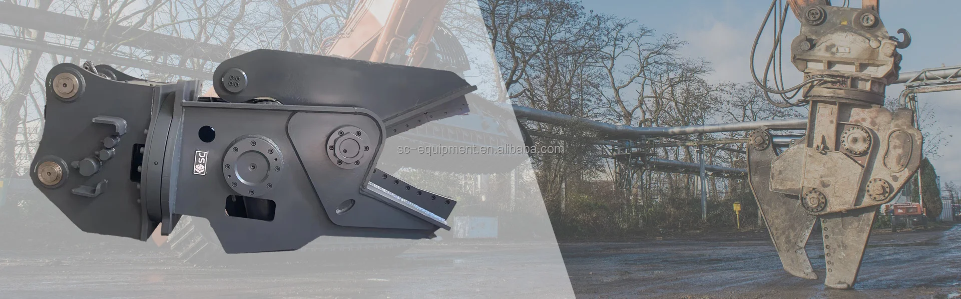 Excavator Demolition Shear Mini Hydraulic Scrap Metal Shear - Buy ...