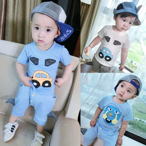 New Product Infant And Toddlers boys Cute Printed 100% Organic Cotton T-shirt