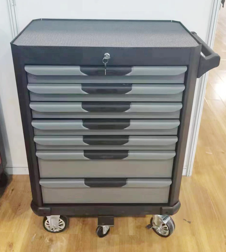 Heavy Duty Professional Movable Tool Trolley Chest Workshop Garage ...