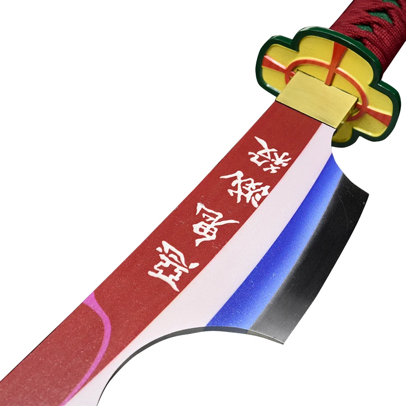 玩具剑钢木制动漫武士刀玩具木制武士刀武器武士恶魔杀手木制日本